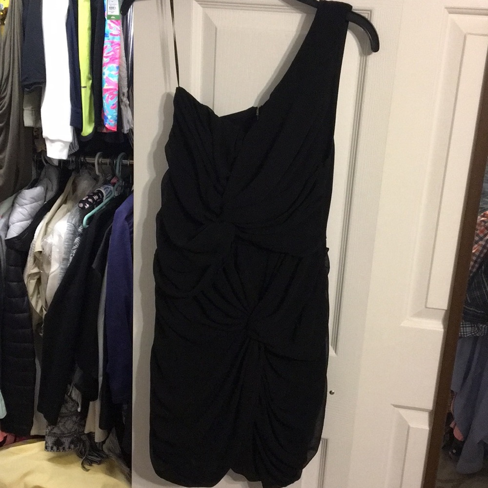 Brand New Little Black Dress with ruching